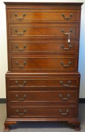GEORGE III STYLE MAHOGANY CHES