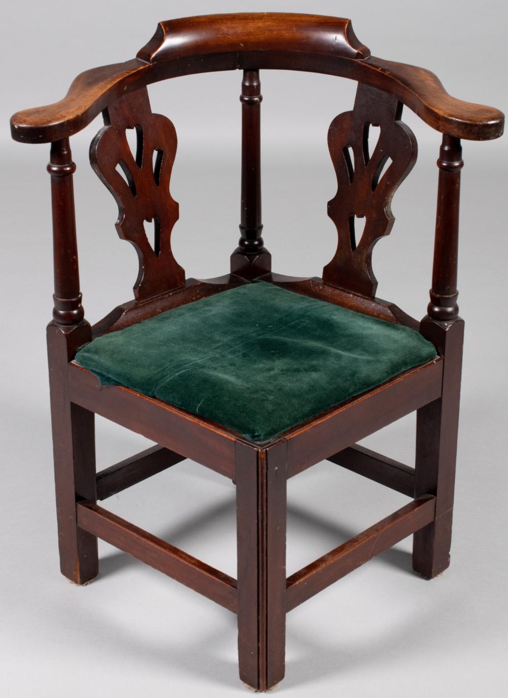 GEORGE III STYLE MAHOGANY CHILD'S