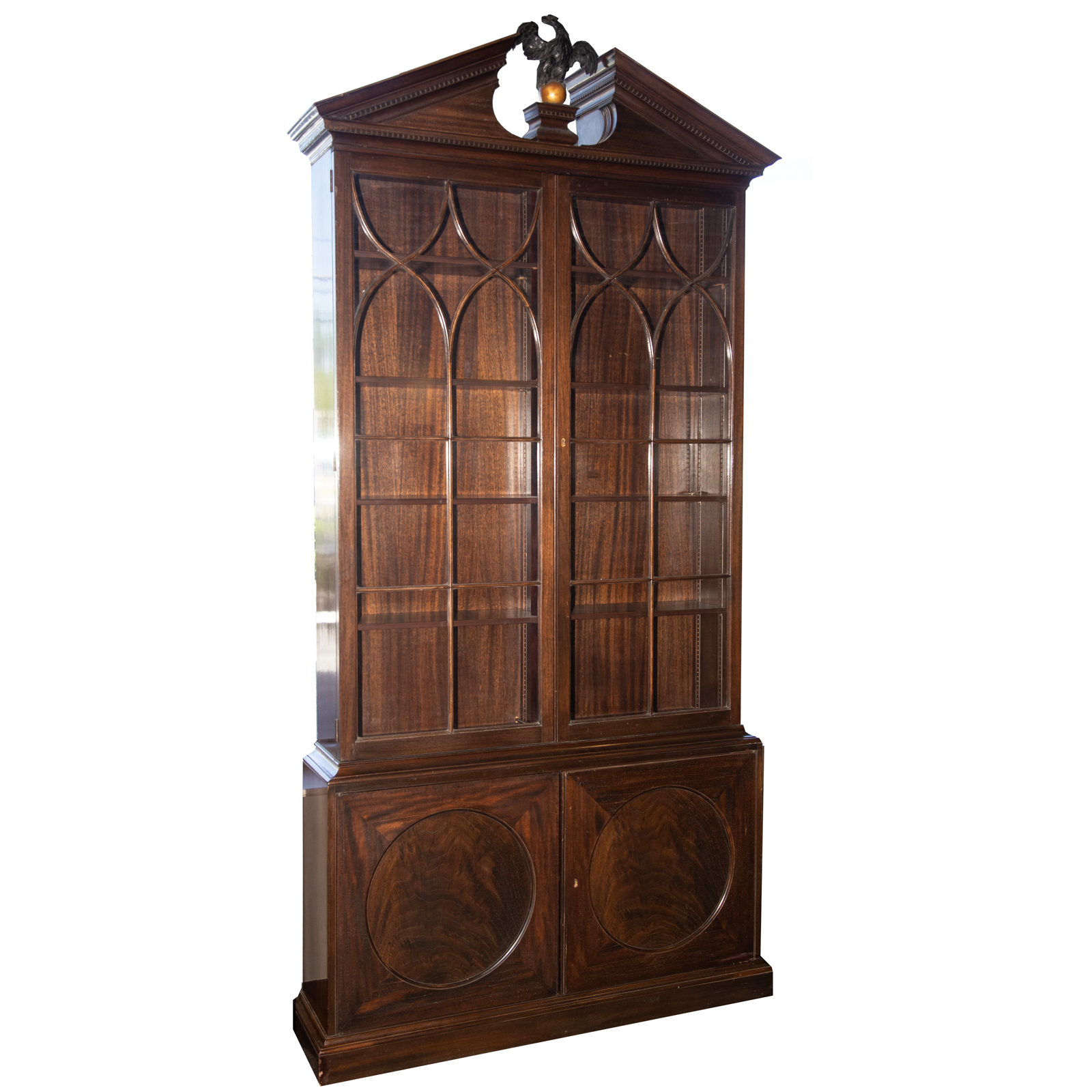 GEORGE III STYLE MAHOGANY CHINA