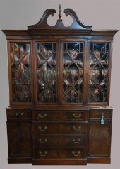 GEORGE III STYLE MAHOGANY CHIN