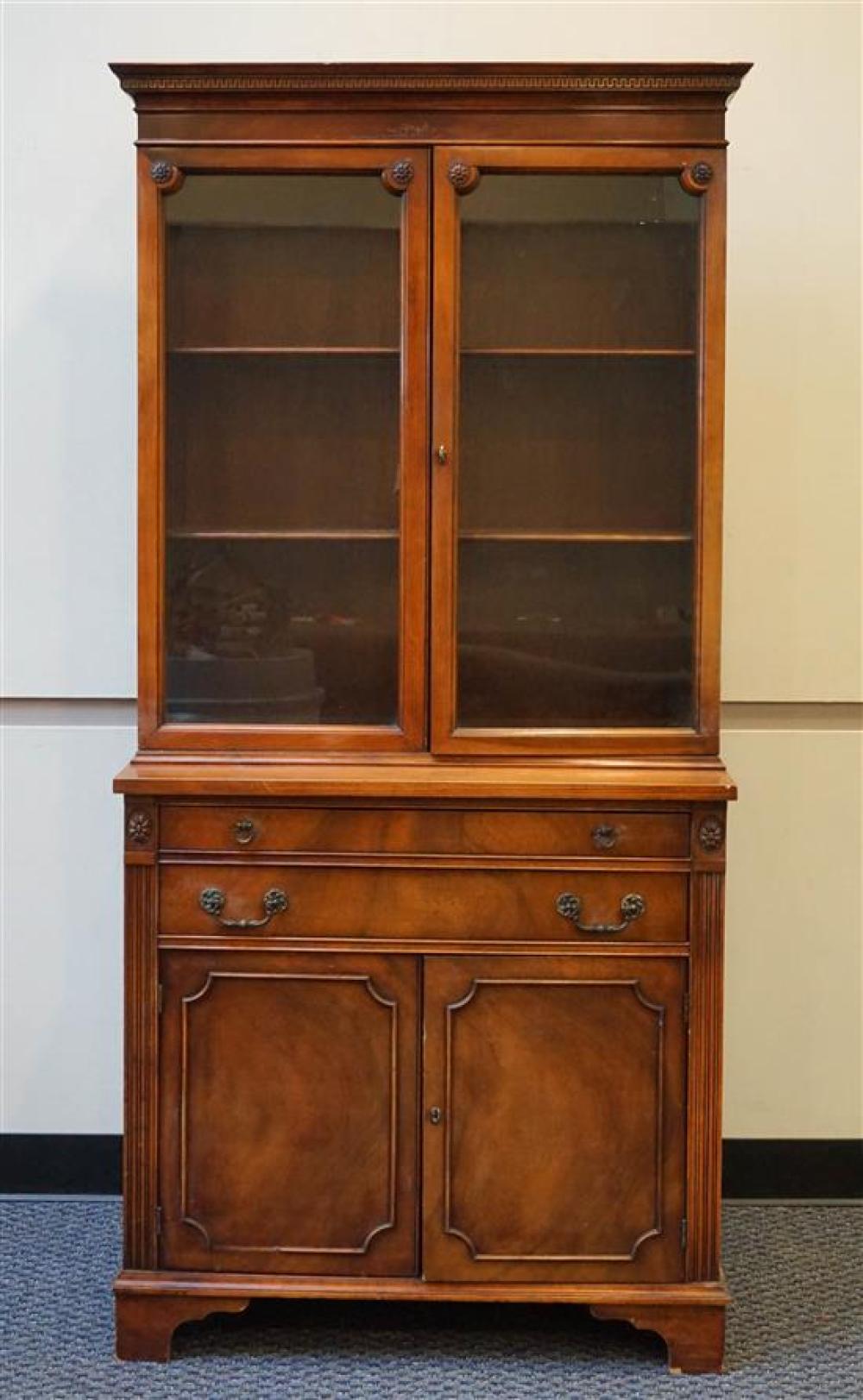GEORGE III STYLE MAHOGANY CHINA
