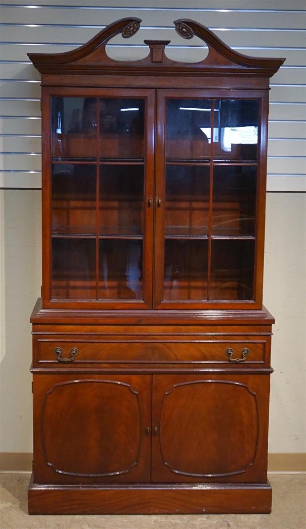 GEORGE III STYLE MAHOGANY CHINA