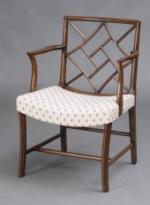 GEORGE III STYLE MAHOGANY COCK