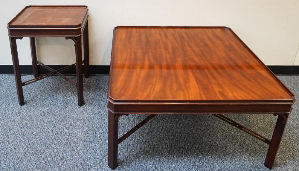 GEORGE III STYLE MAHOGANY COFFEE