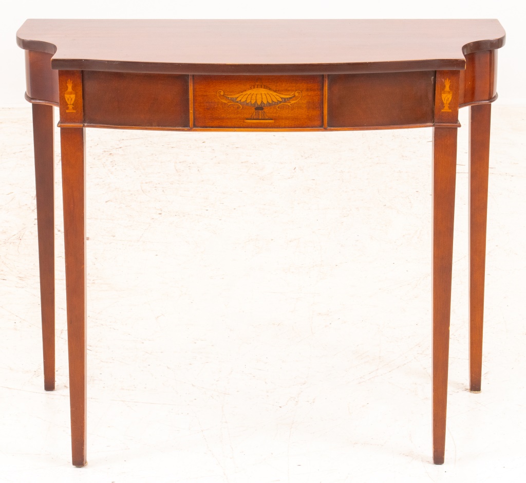 GEORGE III STYLE MAHOGANY CONSOLE