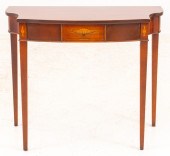 GEORGE III STYLE MAHOGANY CONS