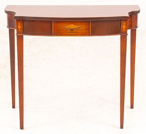 GEORGE III STYLE MAHOGANY CONSOLE