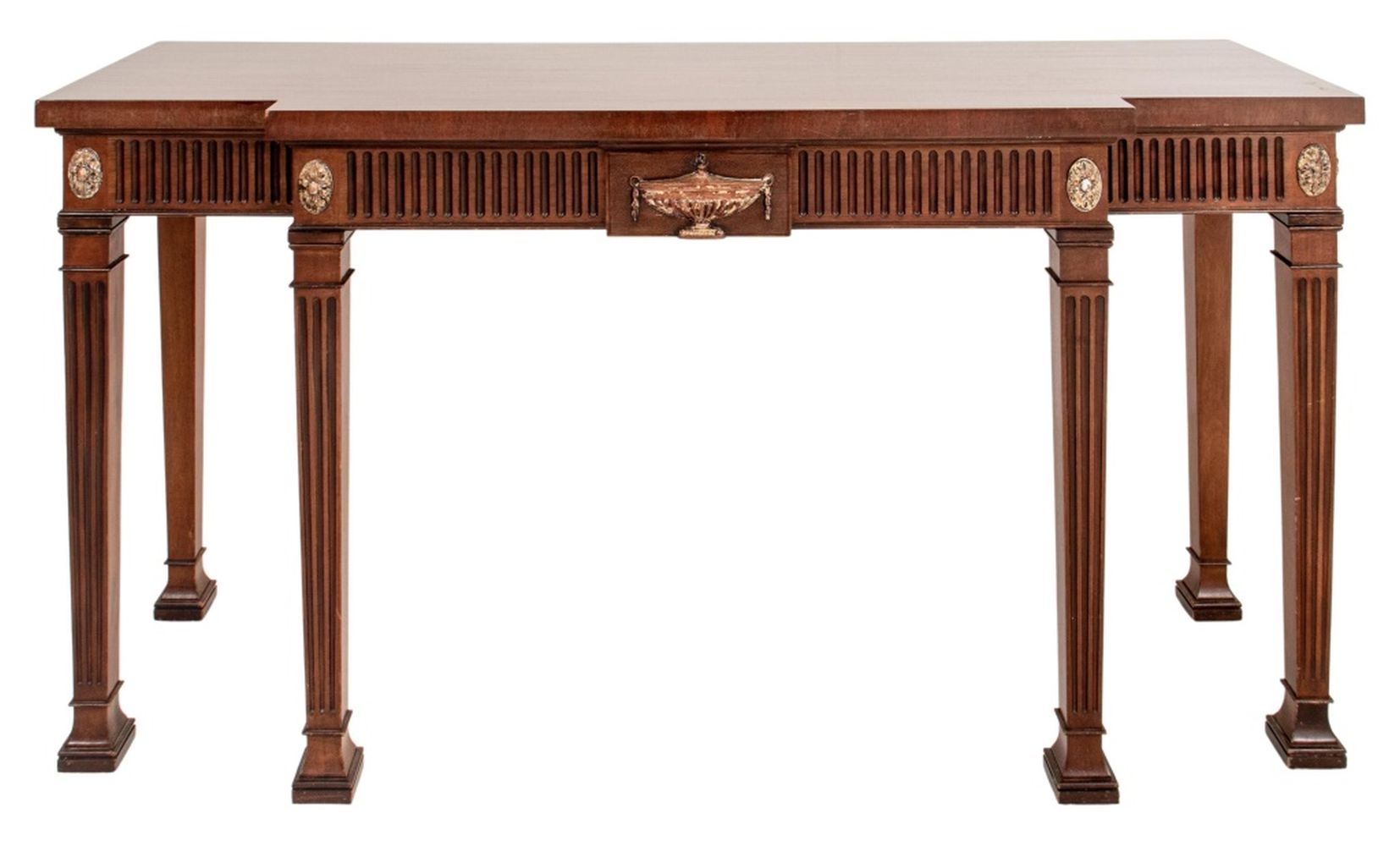 GEORGE III STYLE MAHOGANY CONSOLE