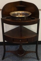 GEORGE III STYLE MAHOGANY CORN