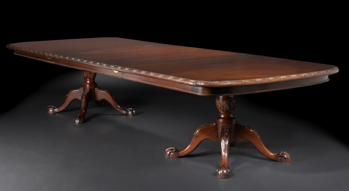 George III-Style Mahogany Dining