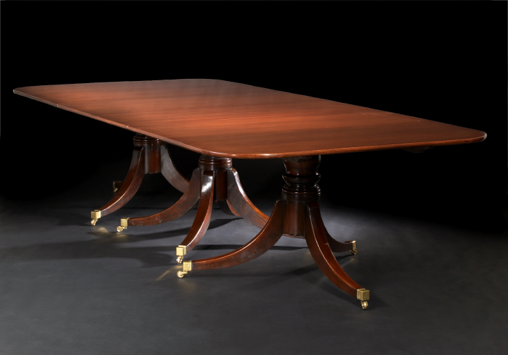 George III-Style Mahogany Dining