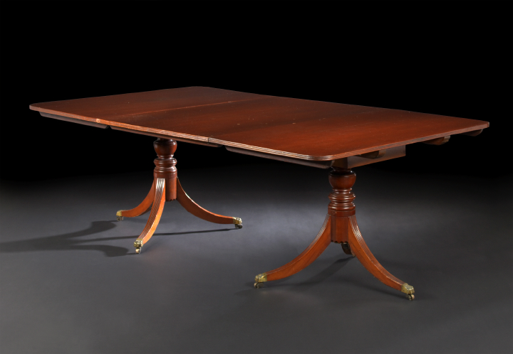 George III-Style Mahogany Dining