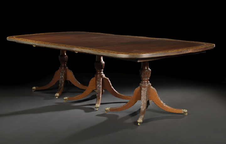 George III-Style Mahogany Dining
