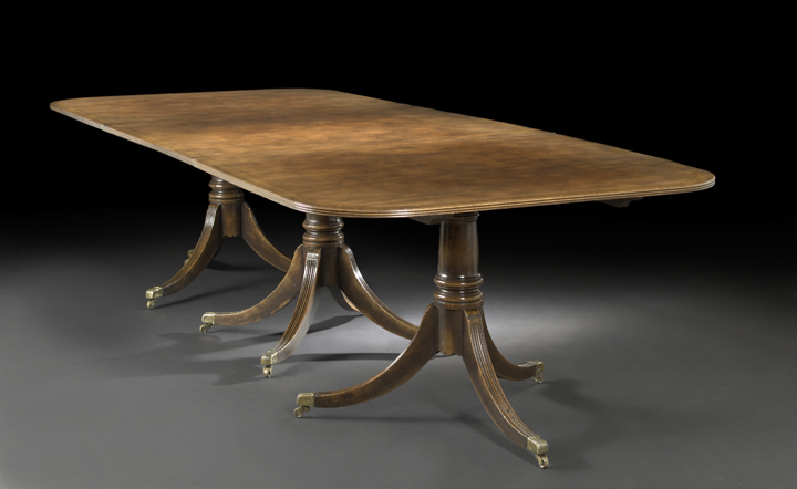 George III-Style Mahogany Dining
