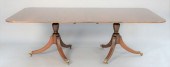 GEORGE III-STYLE MAHOGANY DINI