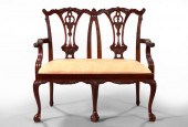 George III-Style Mahogany Doub