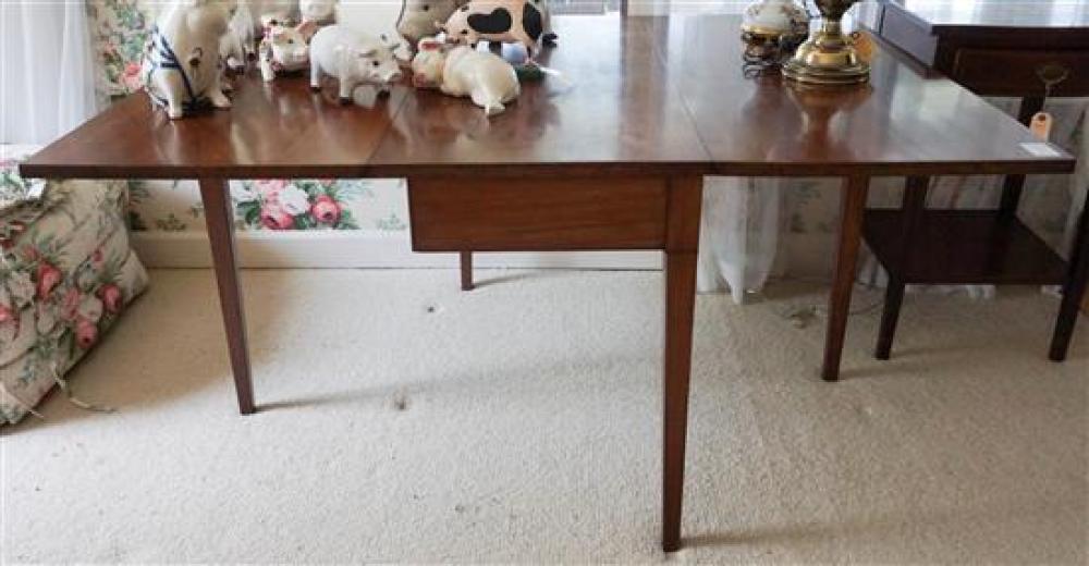 GEORGE III STYLE MAHOGANY DROP LEAF