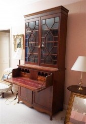 GEORGE III STYLE MAHOGANY DROP