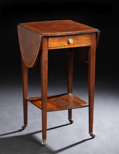 George III-Style Mahogany Drop-Leaf
