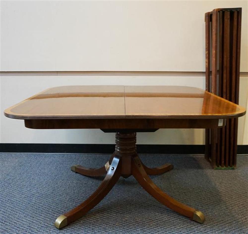 GEORGE III STYLE MAHOGANY EXTENSION
