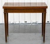 GEORGE III STYLE MAHOGANY FLIP