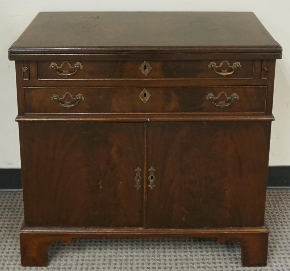 GEORGE III STYLE MAHOGANY FOLD