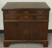 GEORGE III STYLE MAHOGANY FOLD