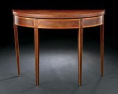 George III-Style Mahogany Game