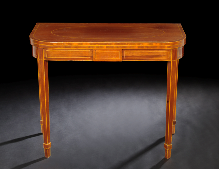 George III-Style Mahogany Games