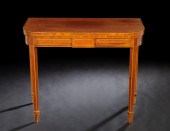 George III-Style Mahogany Game