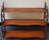 GEORGE III STYLE MAHOGANY HANG