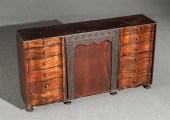 GEORGE III STYLE MAHOGANY HANG