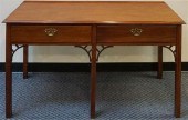 GEORGE III STYLE MAHOGANY HUNT
