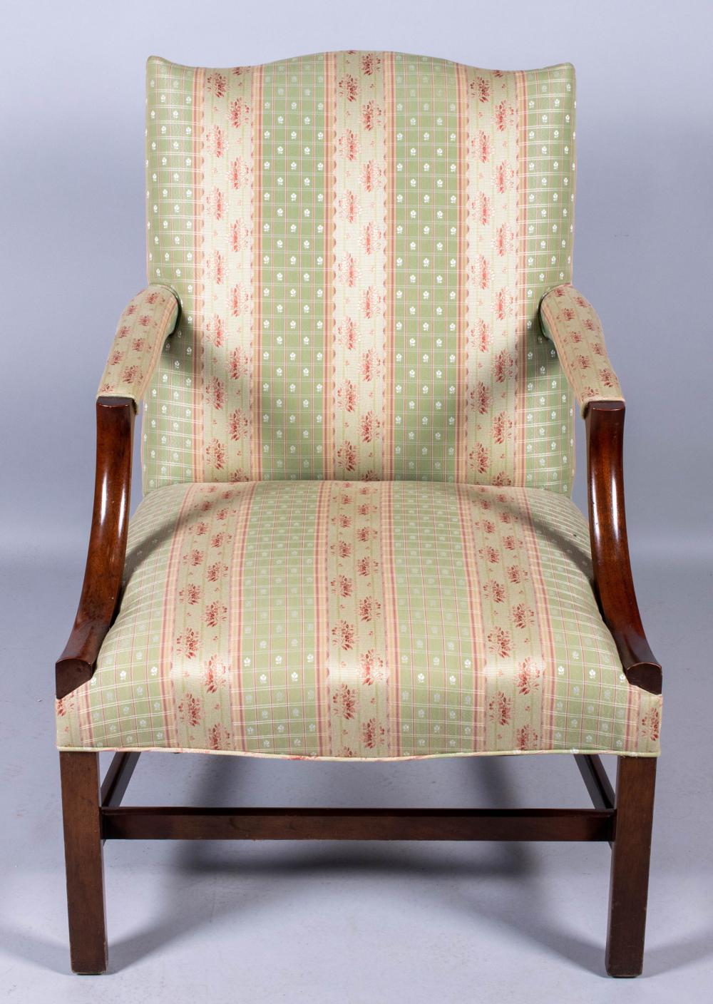 GEORGE III STYLE MAHOGANY LIBRARY