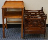 GEORGE III STYLE MAHOGANY MAGA