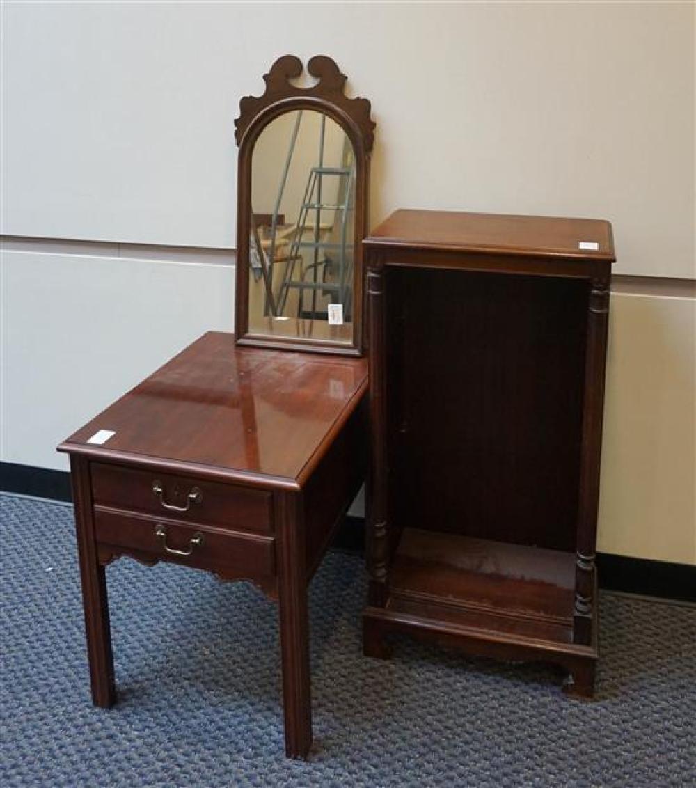 GEORGE III STYLE MAHOGANY OPEN