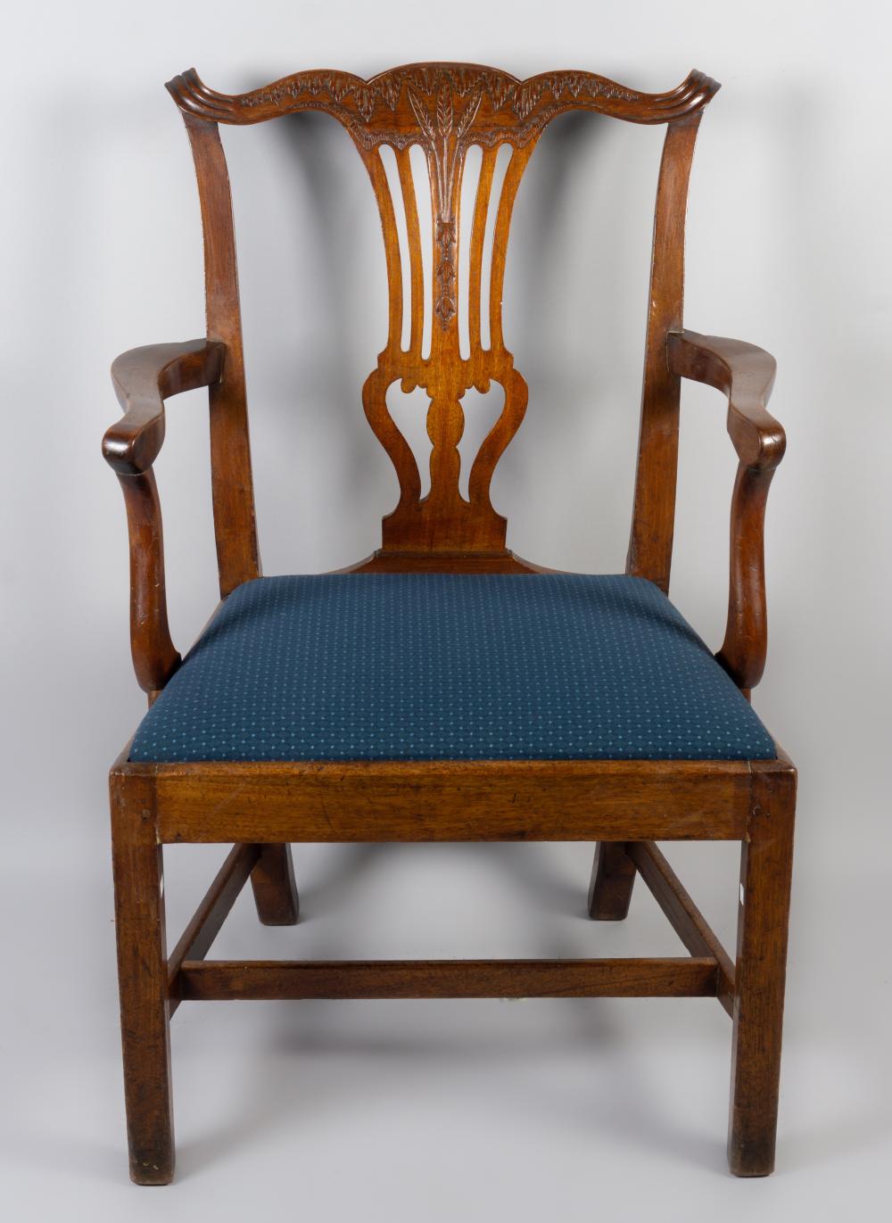 GEORGE III STYLE MAHOGANY OPEN