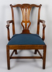 GEORGE III STYLE MAHOGANY OPEN