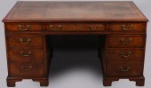 GEORGE III STYLE MAHOGANY PEDE