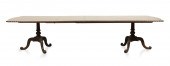 GEORGE III STYLE MAHOGANY PEDE