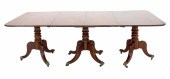 GEORGE III STYLE MAHOGANY PEDE