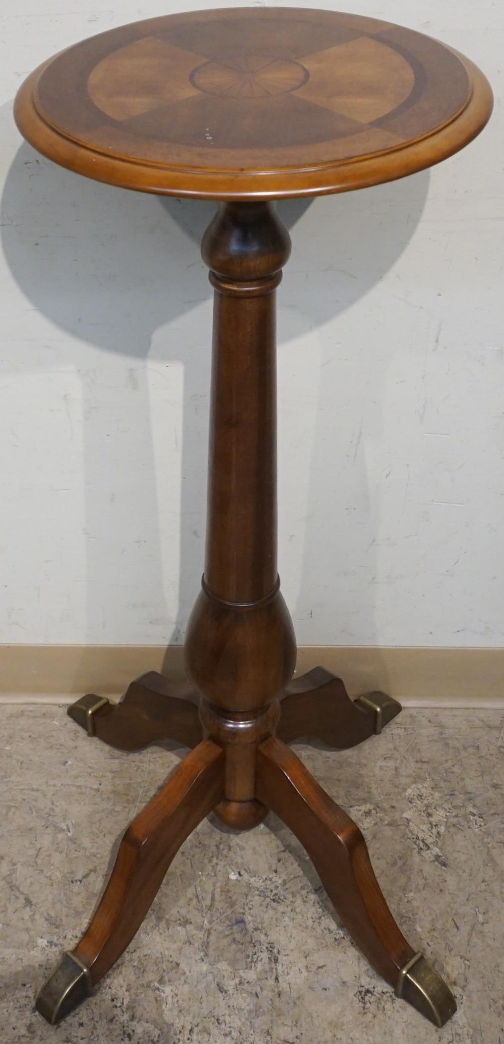 GEORGE III STYLE MAHOGANY PEDESTAL,