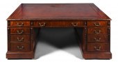 GEORGE III STYLE MAHOGANY PEDE