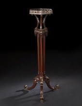 George III-Style Mahogany Pede