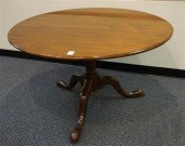 GEORGE III STYLE MAHOGANY ROUN