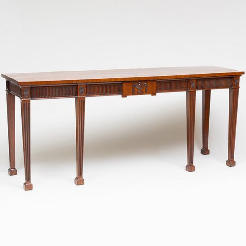 GEORGE III STYLE MAHOGANY SERVING