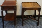 GEORGE III STYLE MAHOGANY SIDE