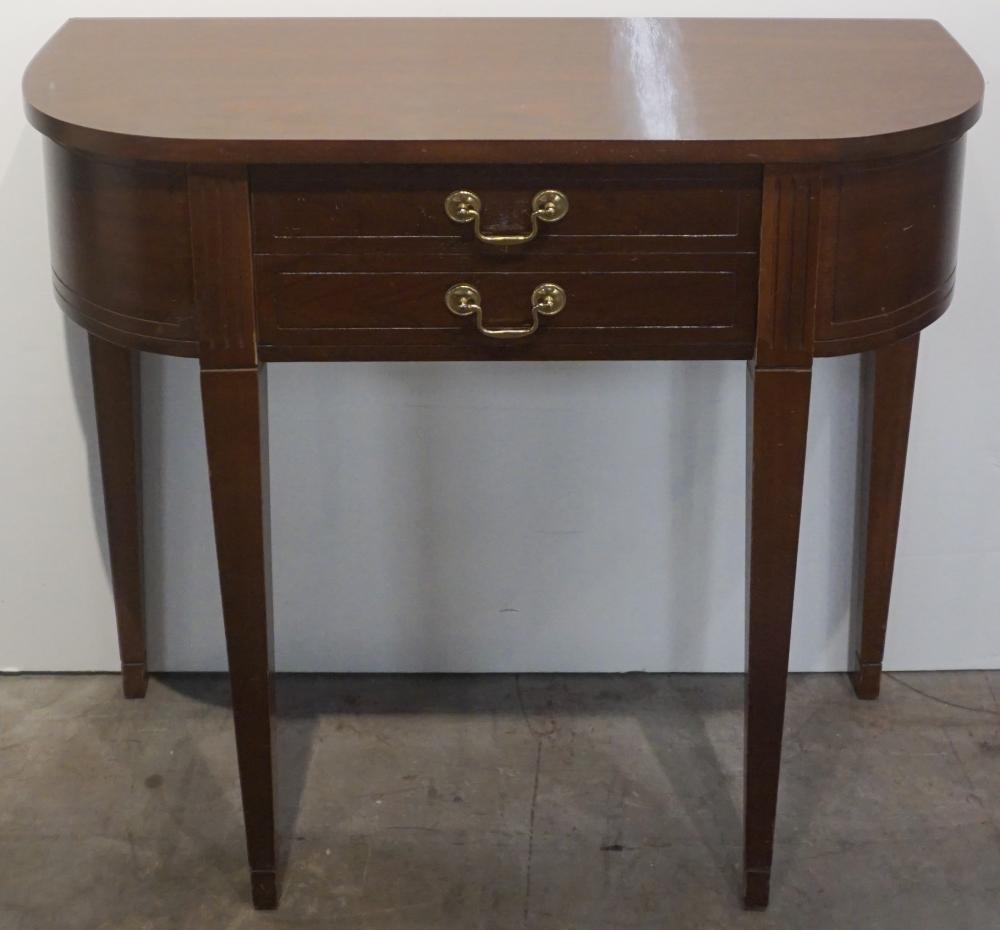 GEORGE III STYLE MAHOGANY SIDE