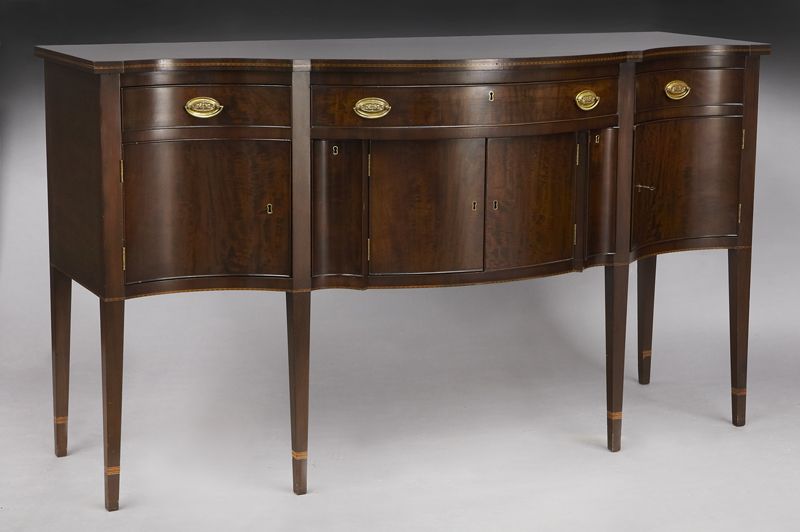 George III style mahogany