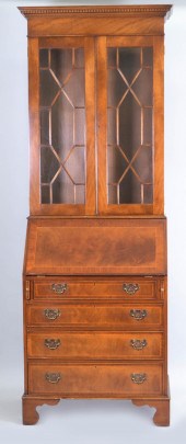 GEORGE III STYLE MAHOGANY SLAN